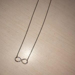 gold infinity necklace!